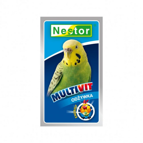 NESTOR Multivit odżywka dla małych papug 20g [OPM]