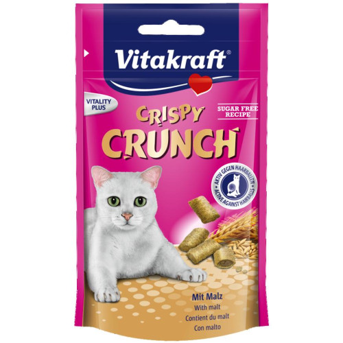 VITAKRAFT CRISPY CRUNCH przysmak dla kota, słód 60g