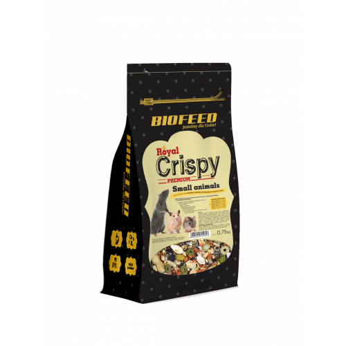 BIOFEED Royal Crispy Premium Small Animals 750g - dla małych gryzoni 
