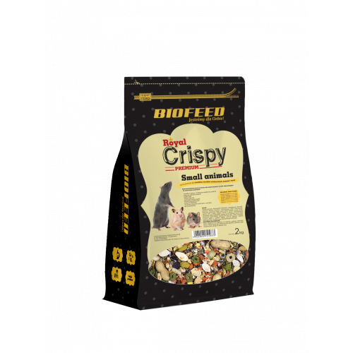 BIOFEED Royal Crispy Premium Small Animals 2kg - dla małych gryzoni 