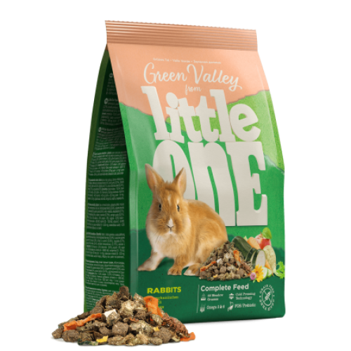 LITTLE ONE GREEN VALLEY Pokarm dla królików ZD 750g [31110]