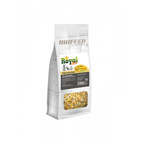 BIOFEED Royal Snack - płatki kukurydziane 250g