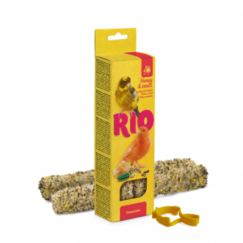 RIO Kolba dla kanarków miód i nasiona 2x40g [22160]